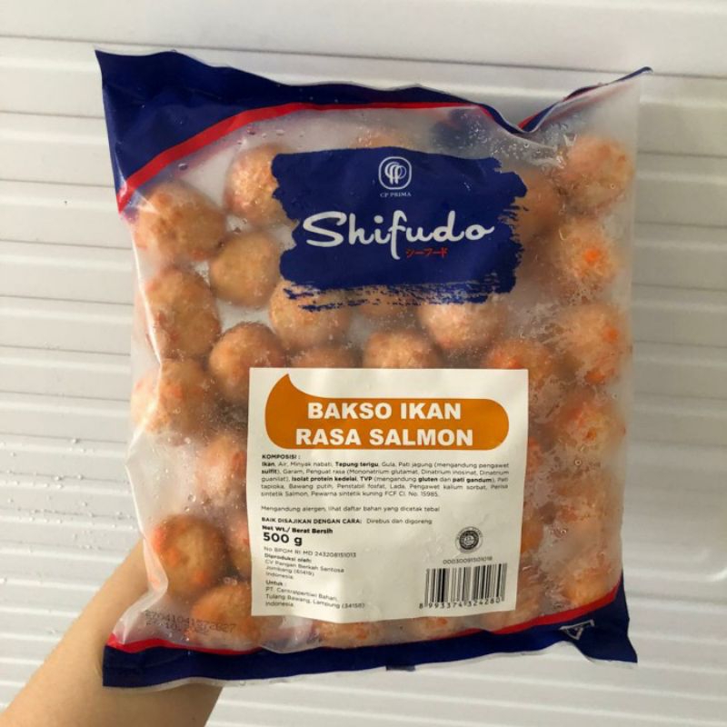

Shifudo Bakso Salmon 500gr