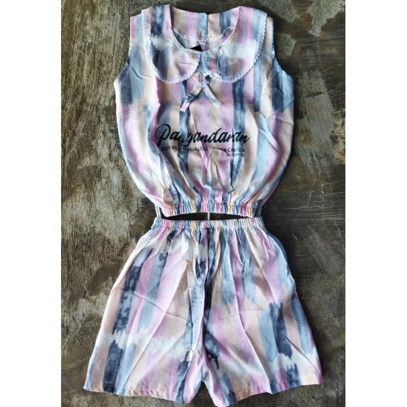 Setelan anak Pantai Pangandaran Sexy Baju anak perempuan Baju anak pantai