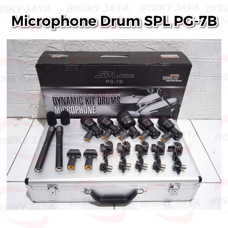 Microphone Drum Kit SPLaudio PG-7B Original Mic Drum SPL audio PG 7B