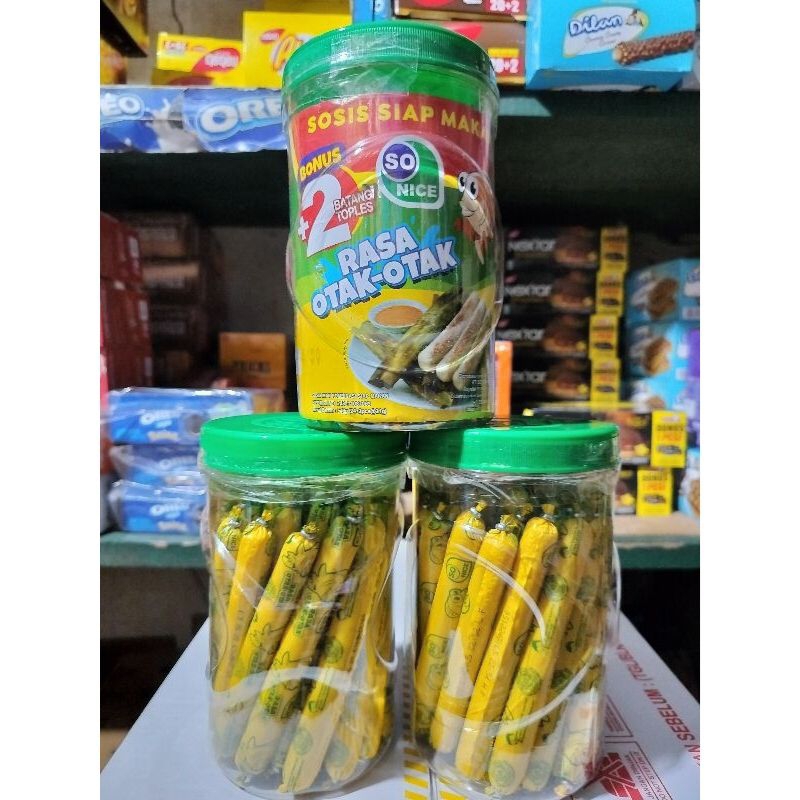 

Sosis So Nice Rasa Otak Otak | 1Toples isi 24Pcs