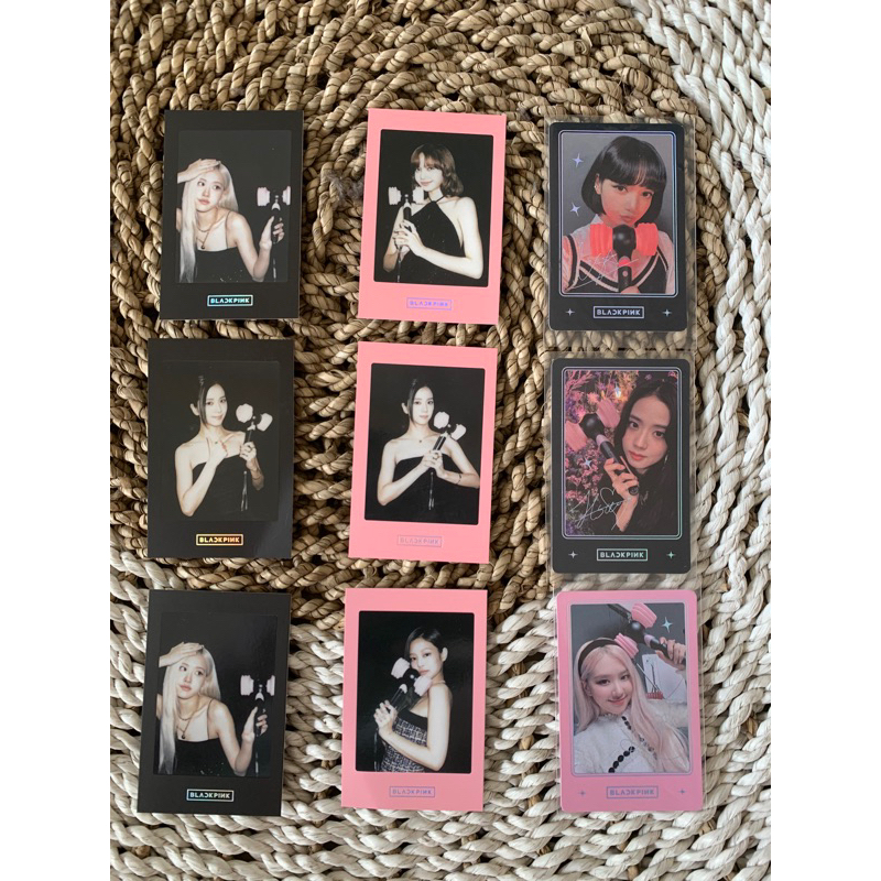 [READY STOCK ‼️BACA DESKRIPSI‼️] OFFICIAL PHOTOCARD LIMITED EDITION LIGHTSTICK LS BLACKPINK POB PRE 