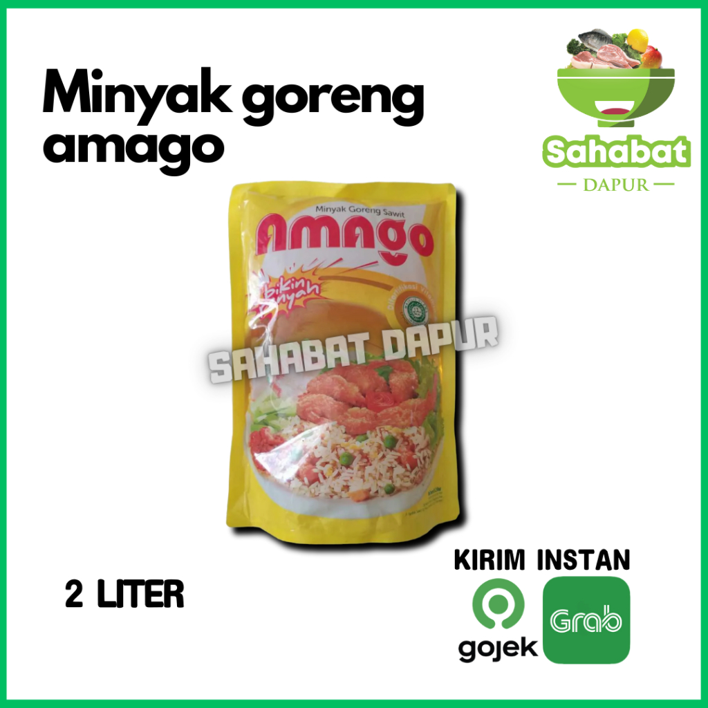 

Minyak Goreng Amago / Minyak Goreng Kemasan Pounch 2 Liter