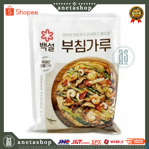 

Beksul Korean Pancake Mix Pajeon Panekuk Sayuran Martabak Daun Bawang Korea 500 gram