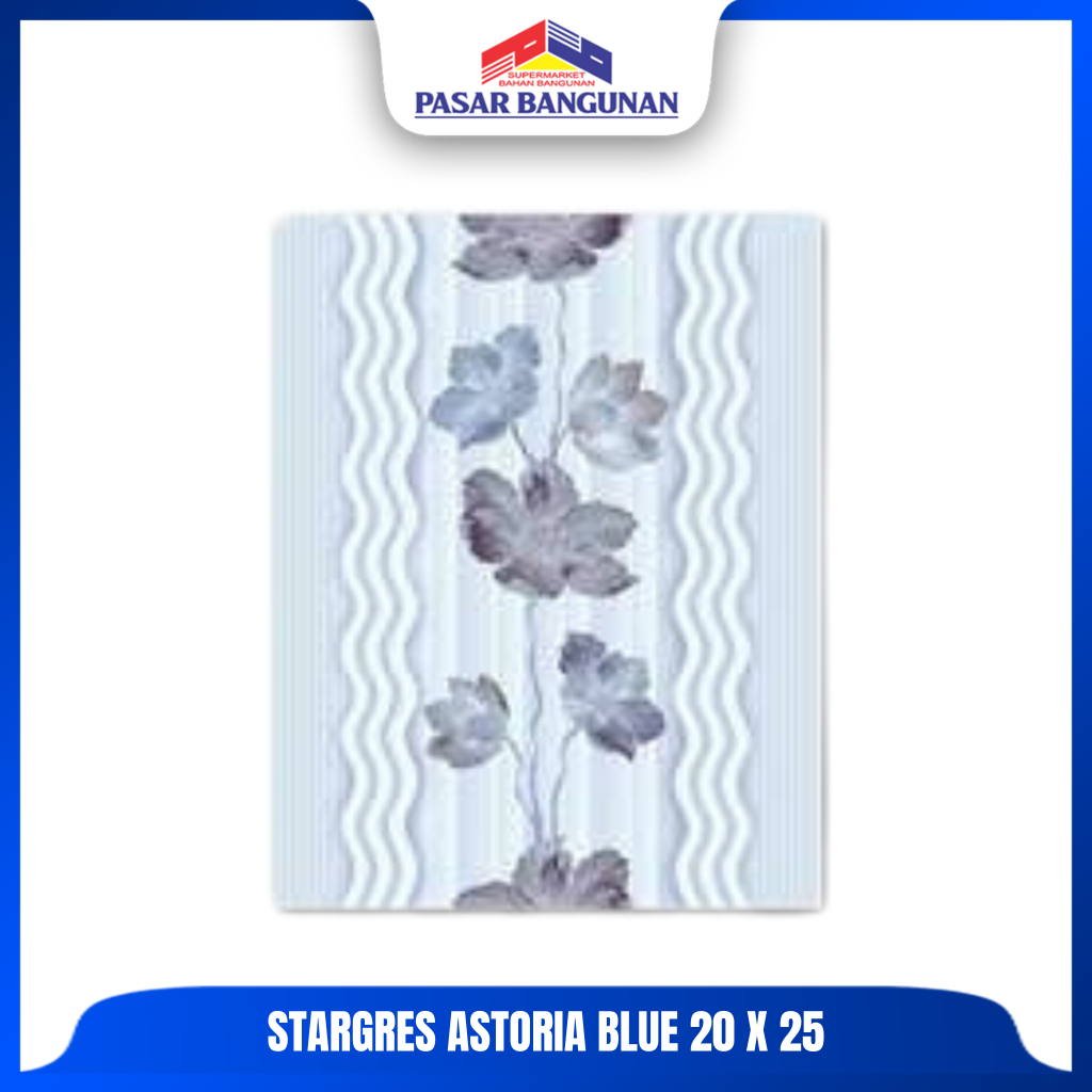 Stargres Keramik Lantai Astoria Blue 25x20