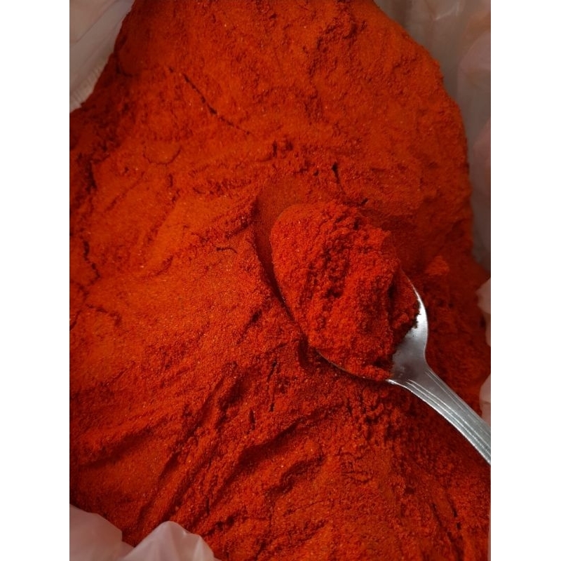 

Cabe Bubuk 1kg | cabe bubuk super pedas | cabe bubuk kasar | cabe bubuk daun jeruk | cabe bubuk kering kasar
