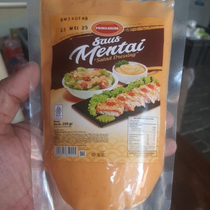 

Prima Agung Saus Mentai 250gr
