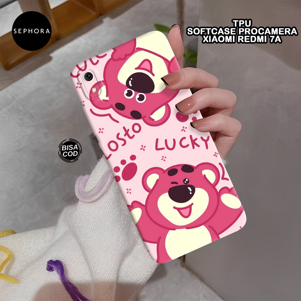 Softcase Xiaomi Redmi 7A Terbaru - Fashion Case Lotso - Case Xiaomi Redmi 7A - Case Pro Camera - Cas