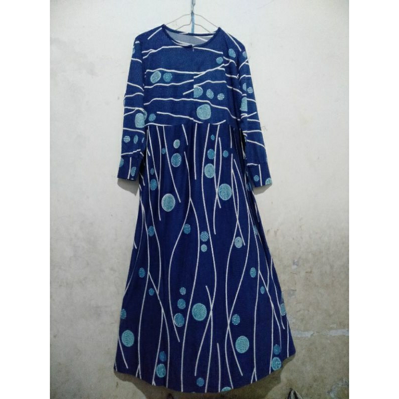 Preloved Gamis murah meriah aja serba 20ribuan | AtelierAngelina Ditsy | PL Saila Black | Saila jetb