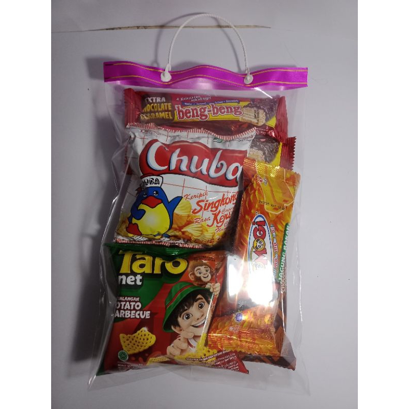 

paket ulang tahun cemilan /bingkisan Snack minimum 10pc