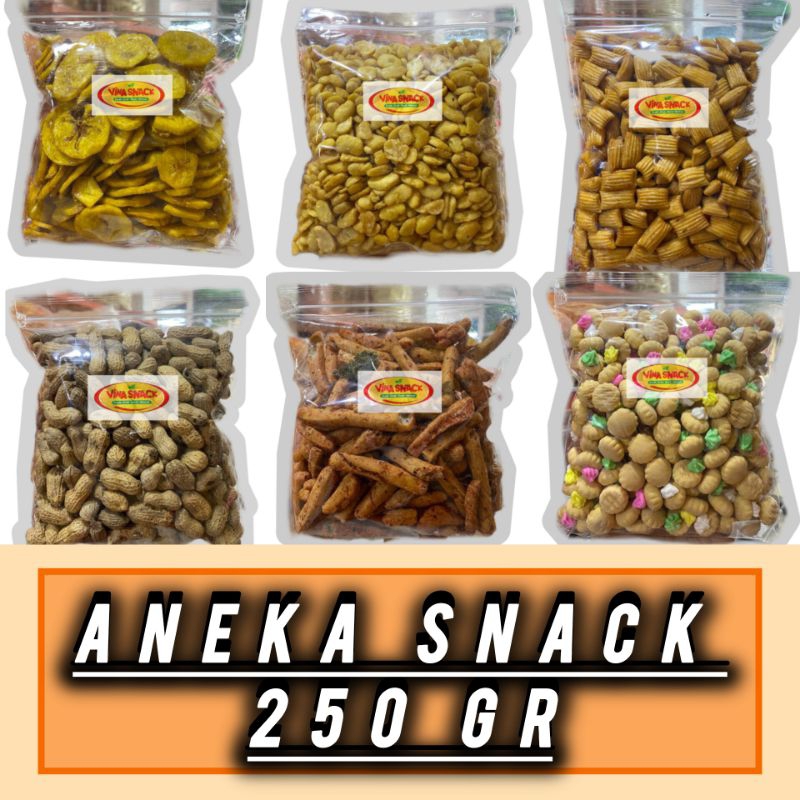 

Aneka Snack 250 Gram/Grosir Kiloan/Cemilan Murah Enak