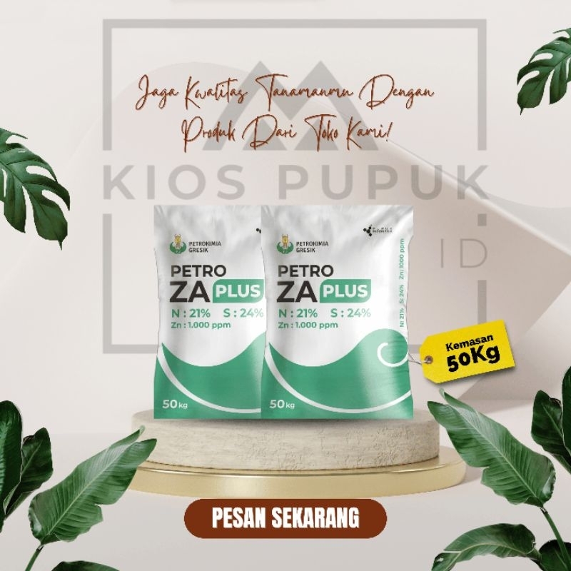 Pupuk ZA Plus 50KG ORIGINAL PETRO GRESIK / PUPUK PADAT / PUPUK KIMIA / PUPUK TANAMAN