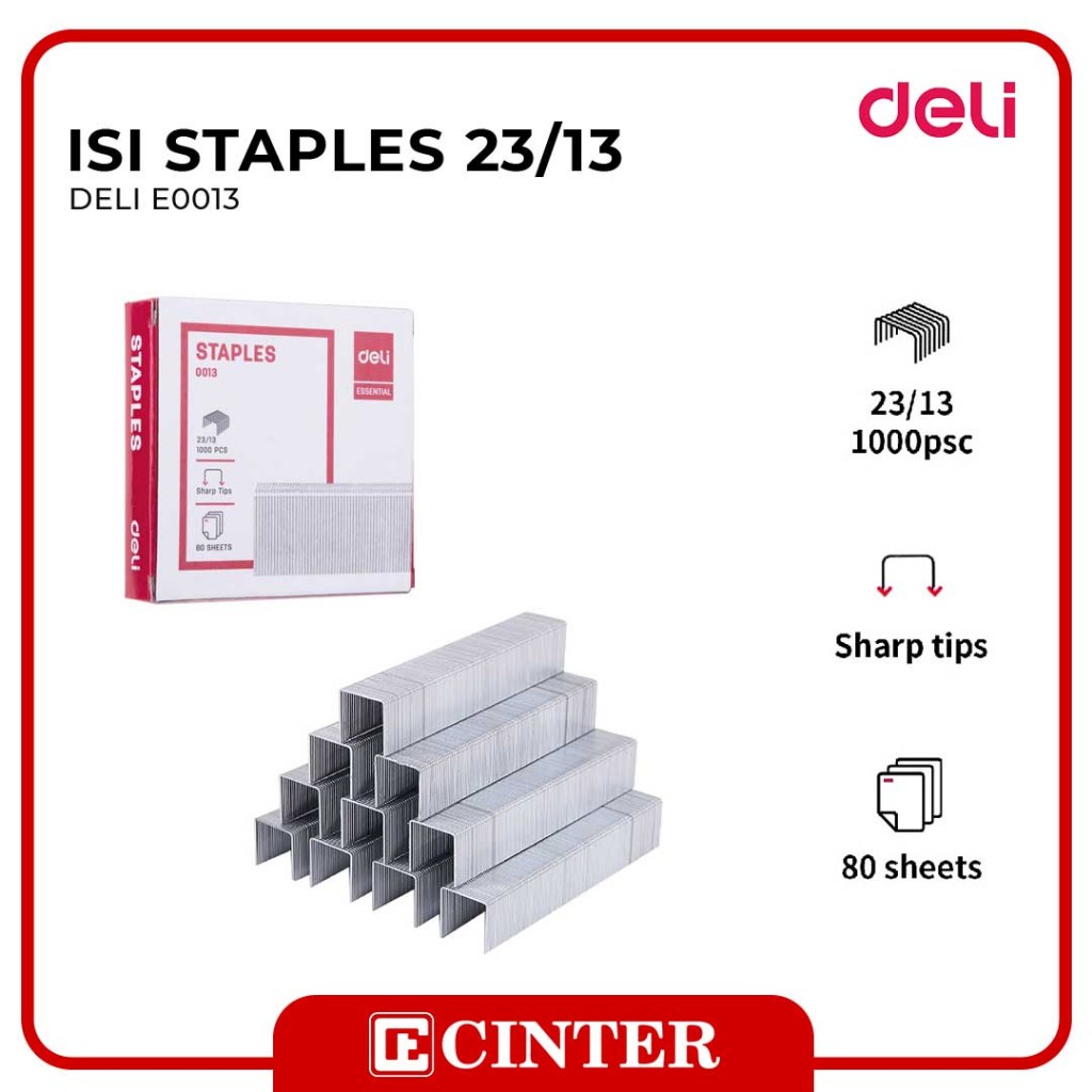 

DELI - ISI STAPLES / ANAK HEKTER E0013 23/13