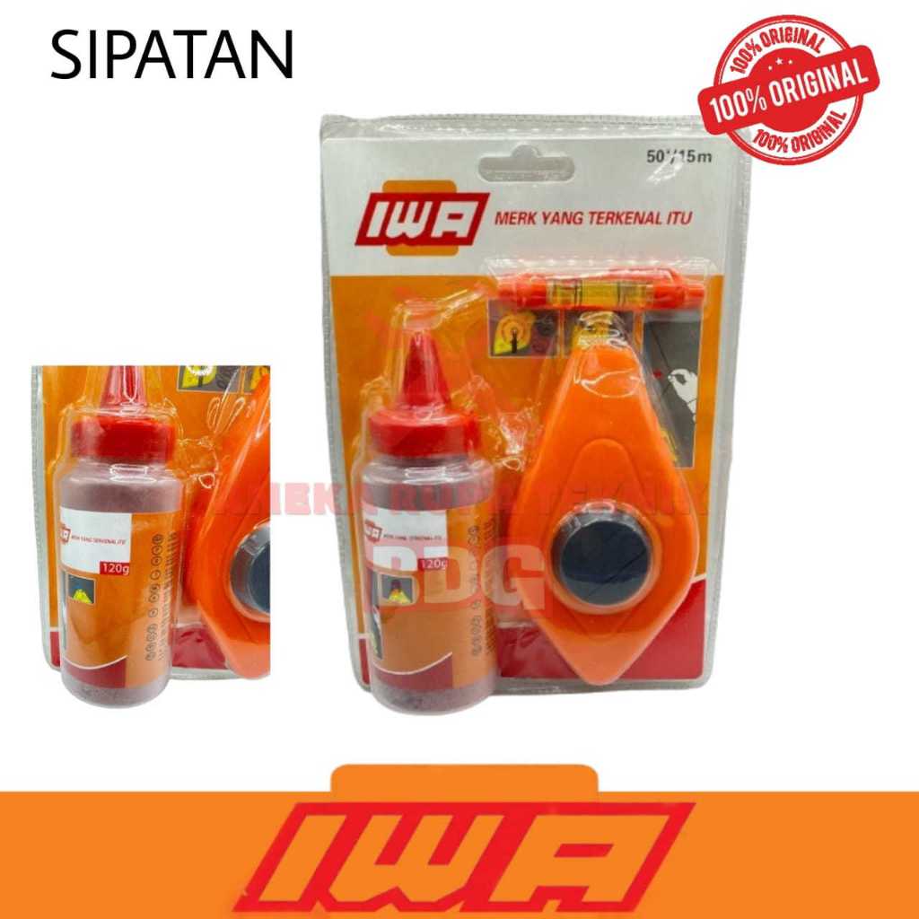 Sipatan Tinta Benang IWA Sipatan Lot Benang Pengukur
