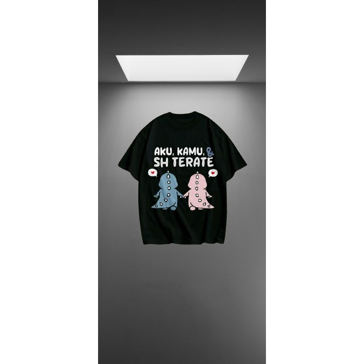 KAOS PSHT DINO COUPLE LUCUKERENCOUPLE COTTON