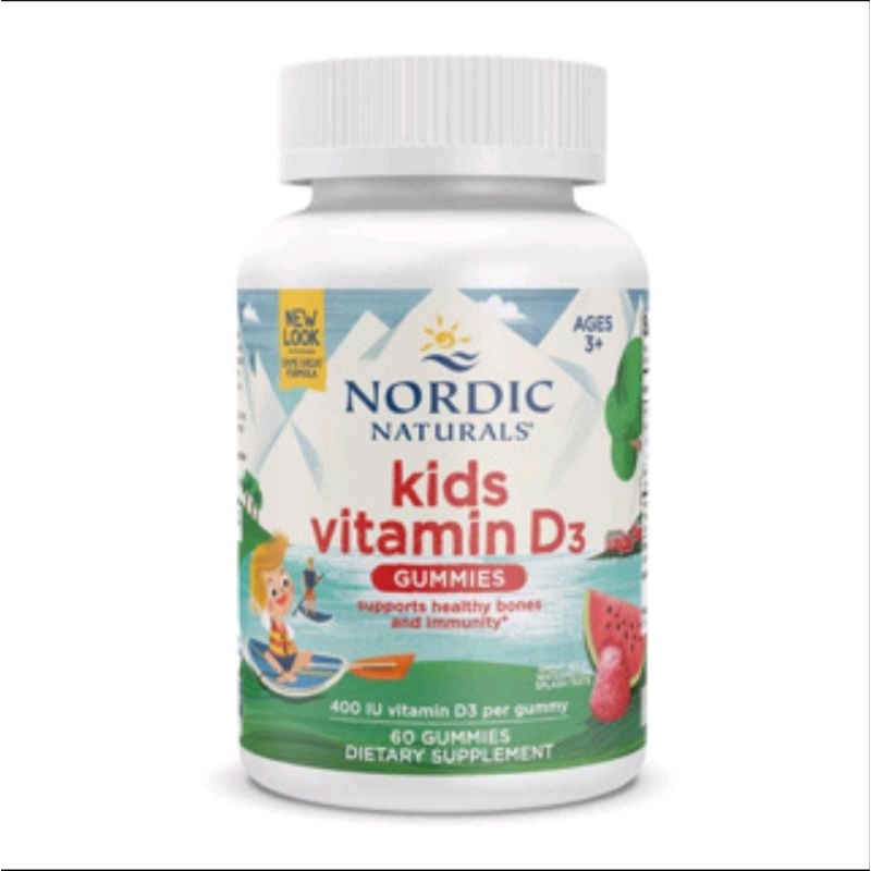 NORDIC NATURALS Vitamin D3 Gummies isi 60