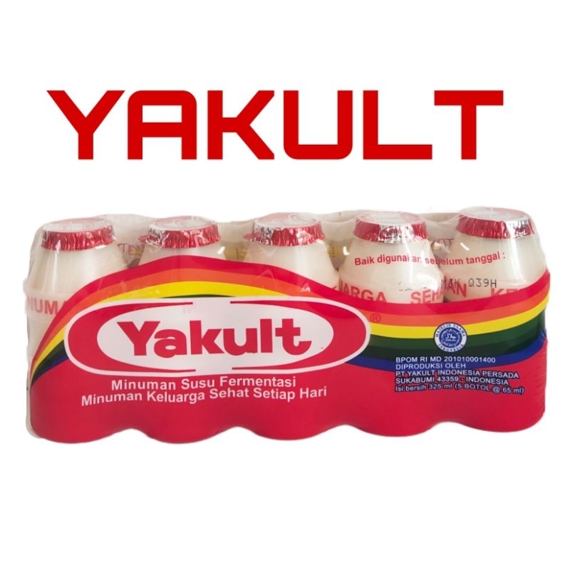 

YAKULT 1 PACK ISI 5 BOTOL