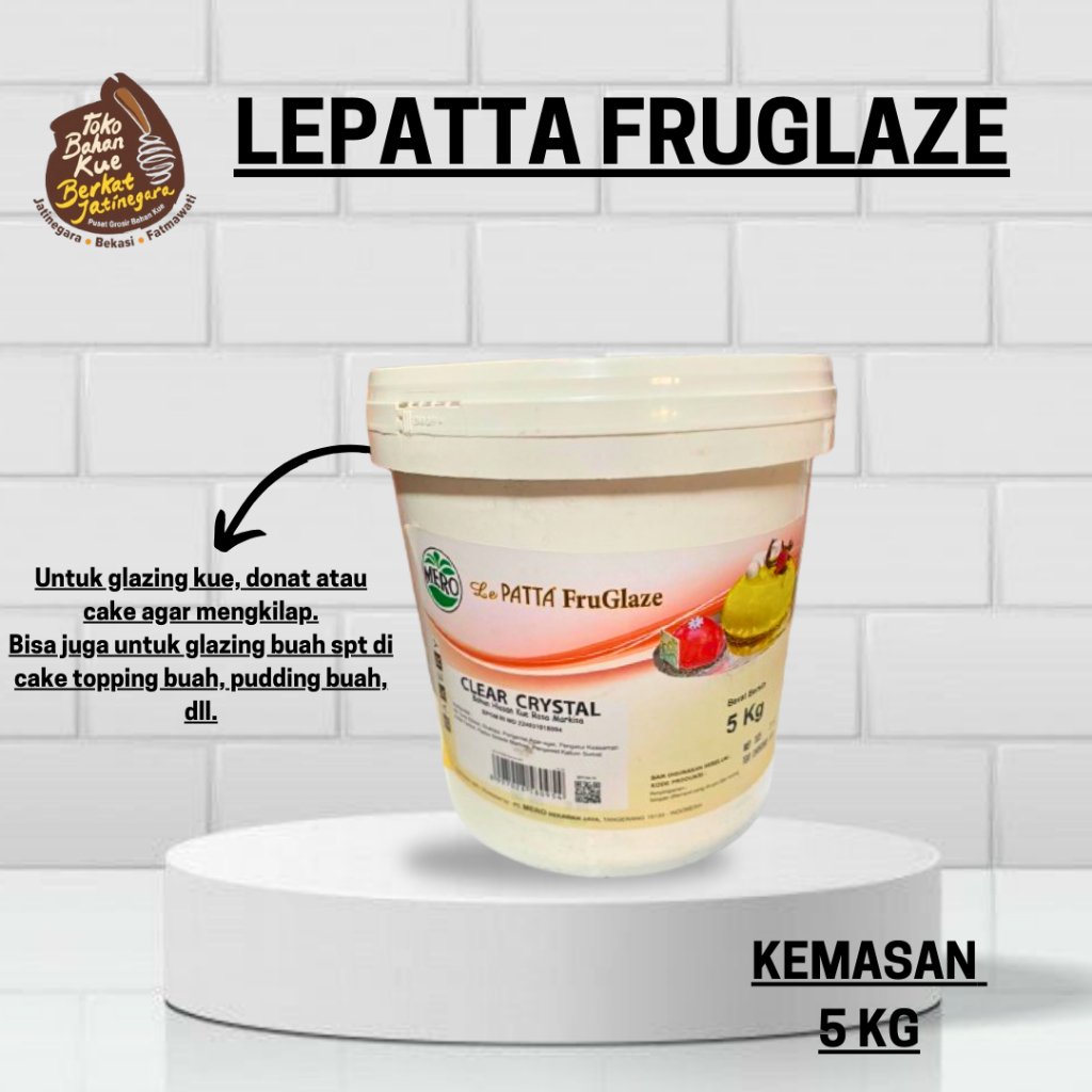 

LEPATTA FRUGLAZE CLEAR CRYSTAL 5 KG