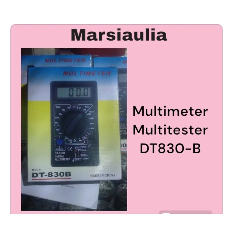 Multimeter Multitester DT830-B avometer LCD digital multi tester dt830b dt830 830 830b