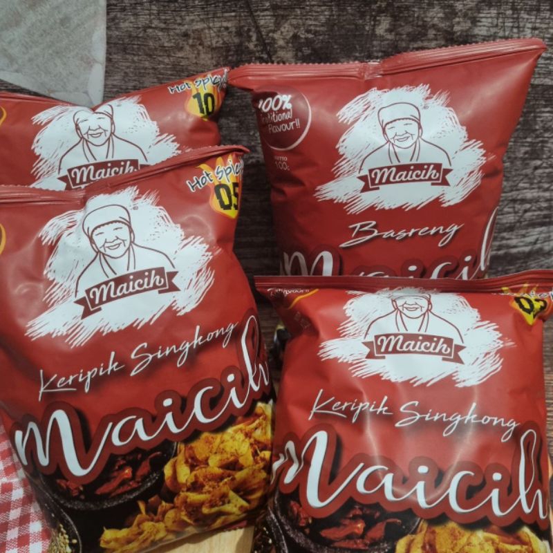 

Maicih Basreng Keripik Singkong Cemilan Pedas Asli Bandung