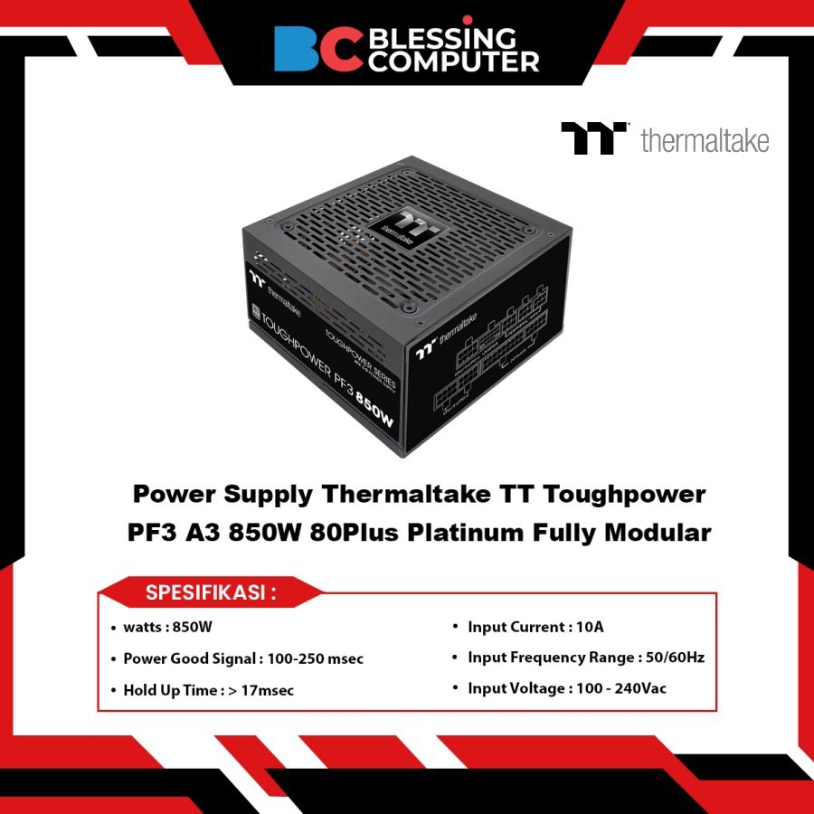 Thermaltake TOUGHPOWER PF3 850W Power Supply