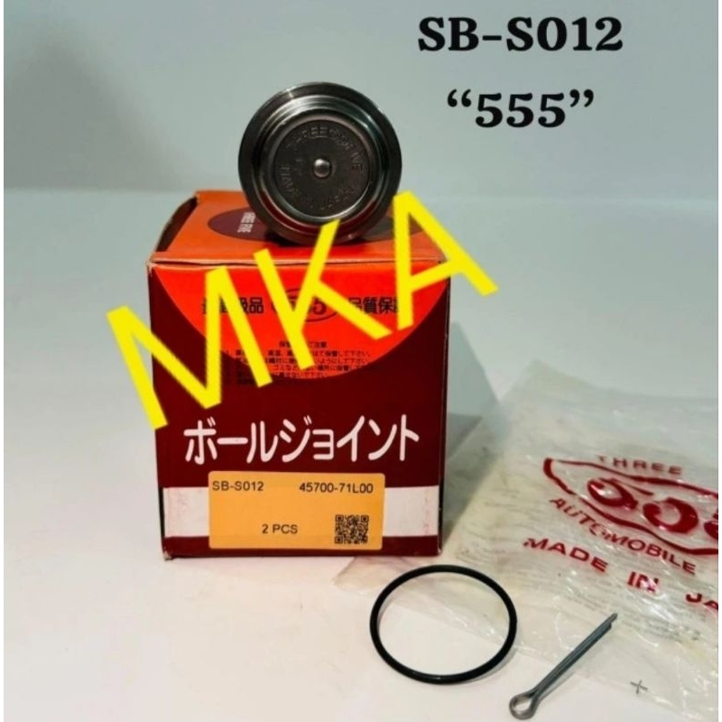 BALL JOINT SUZUKI ERTIGA 2012-2017 555 JEPANG SB-S012 OEM