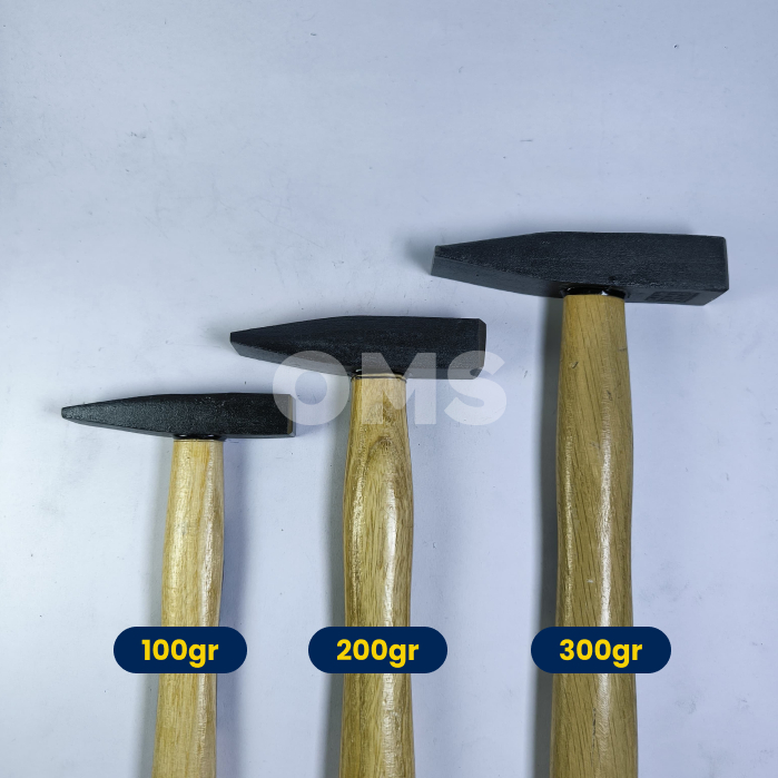 palu tukang gg kayu serbaguna Palu Kaca Besi Cor Gagang Kayu Alat Tukang