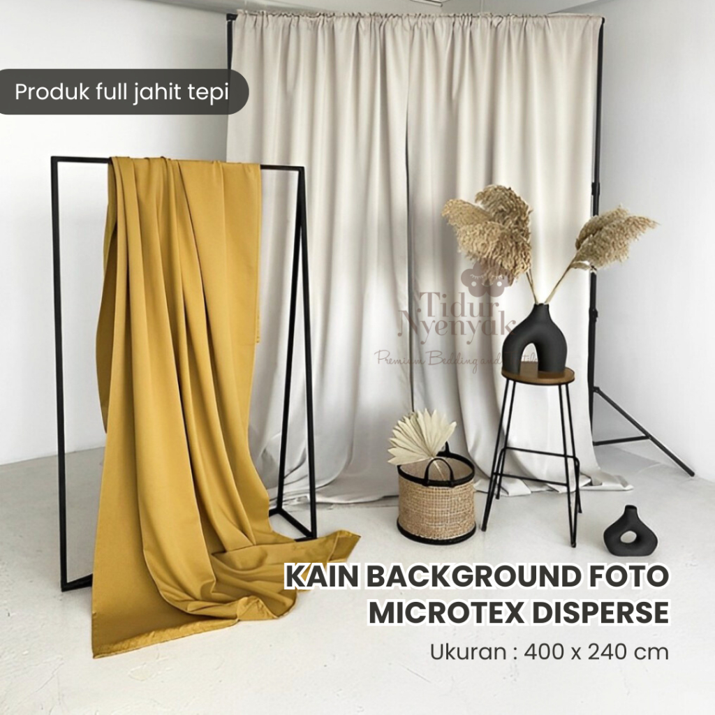 KAIN BACKGROUND 400X240 FOTO STUDIO KAIN POLOS BACKDROP FOTO PRODUK MODEL KEMASAN LIVE STREAMING