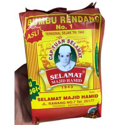 

Bumbu Rendang Bumbu Kambing Padang Asli Racikan Khusus H. Selamat 250 Gram