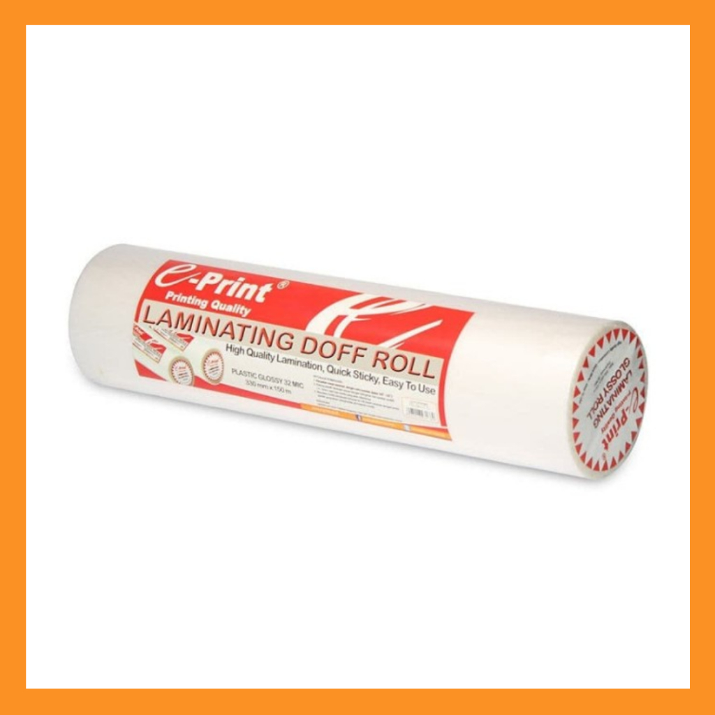 

E-PRINT Laminating roll doff 32 mic 330mm x 150mm