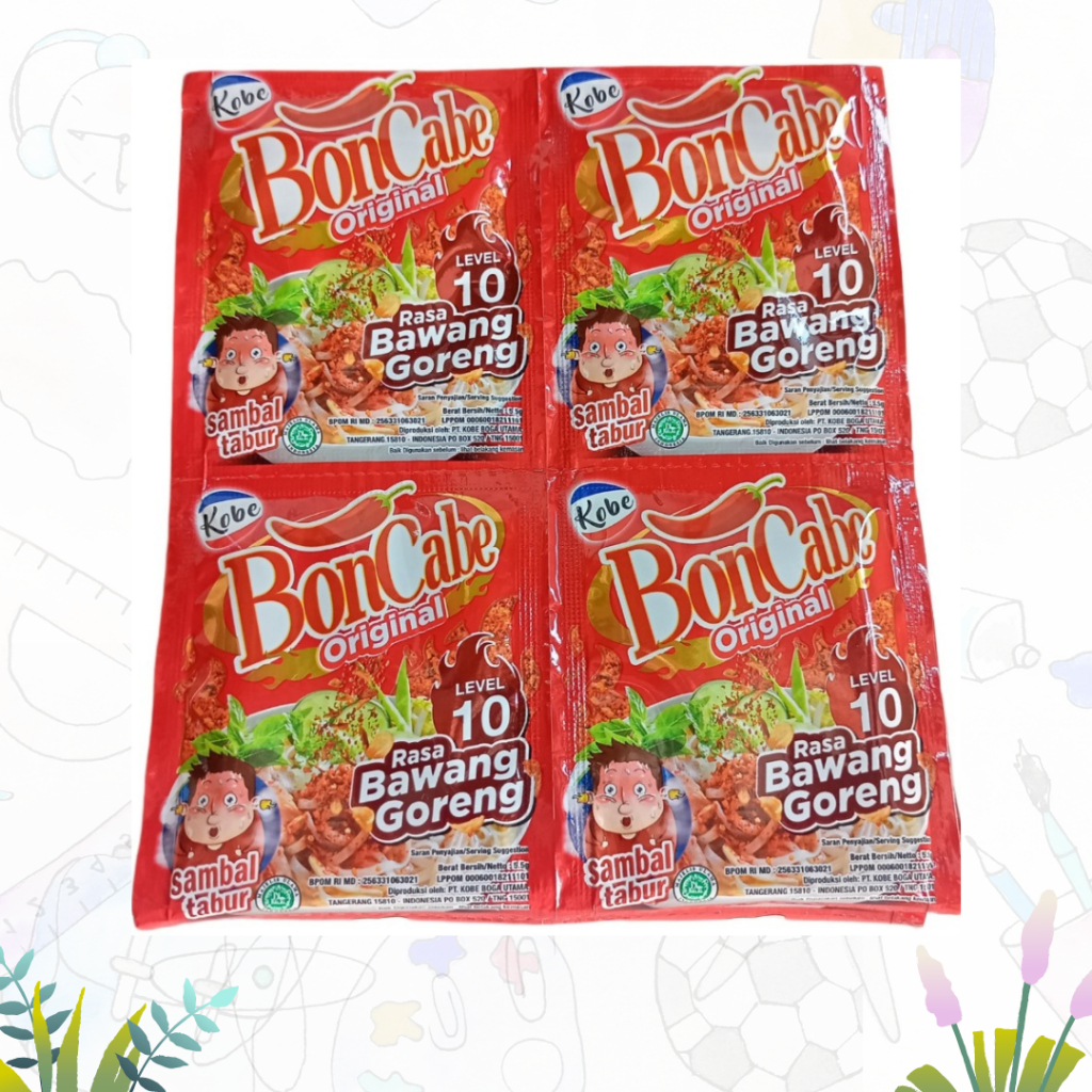 

Boncabe Sambal Tabur Level 10 24x5.5gr (1Pack)
