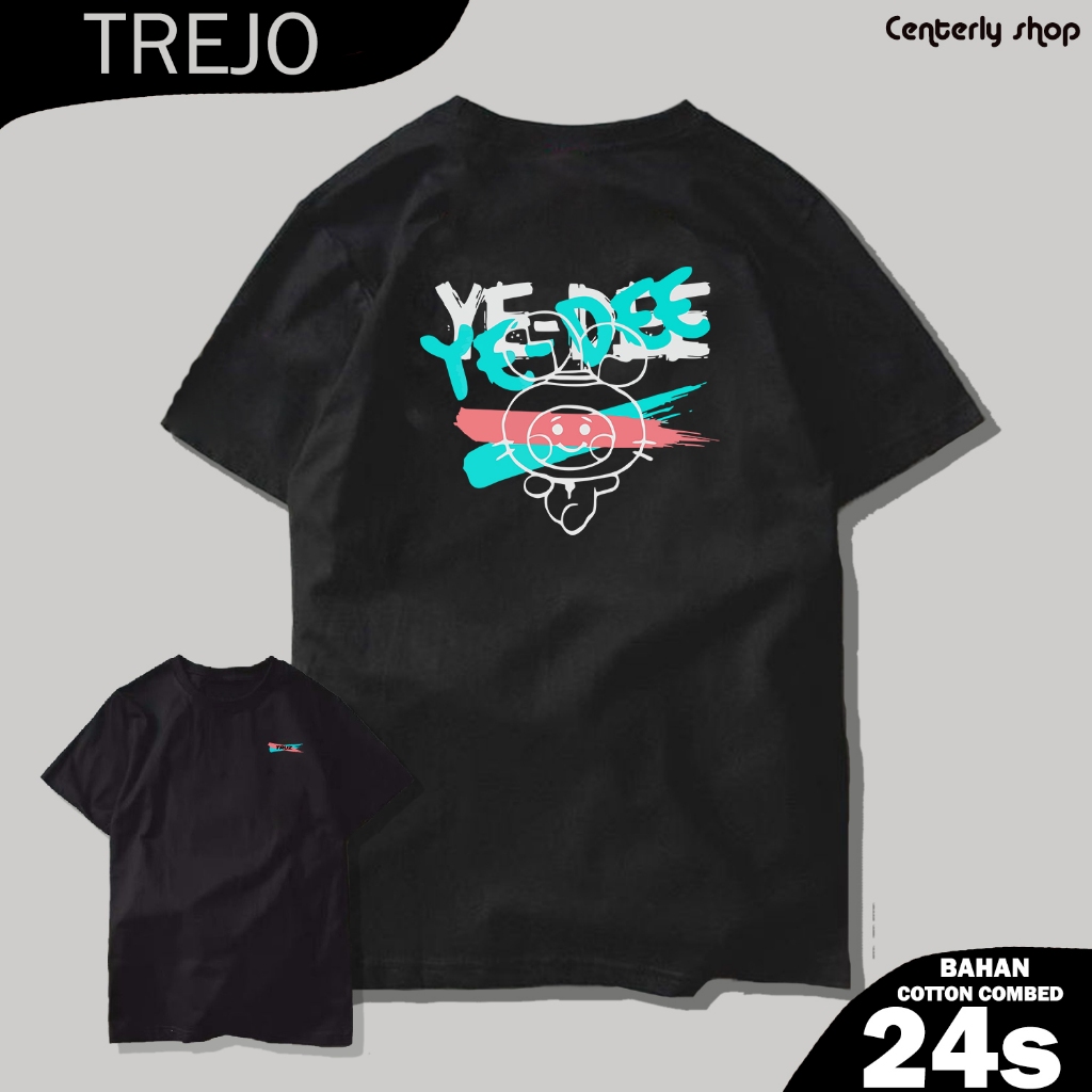 Kaos Treasure Yedam Truz Yedee Semi oversize Unisex