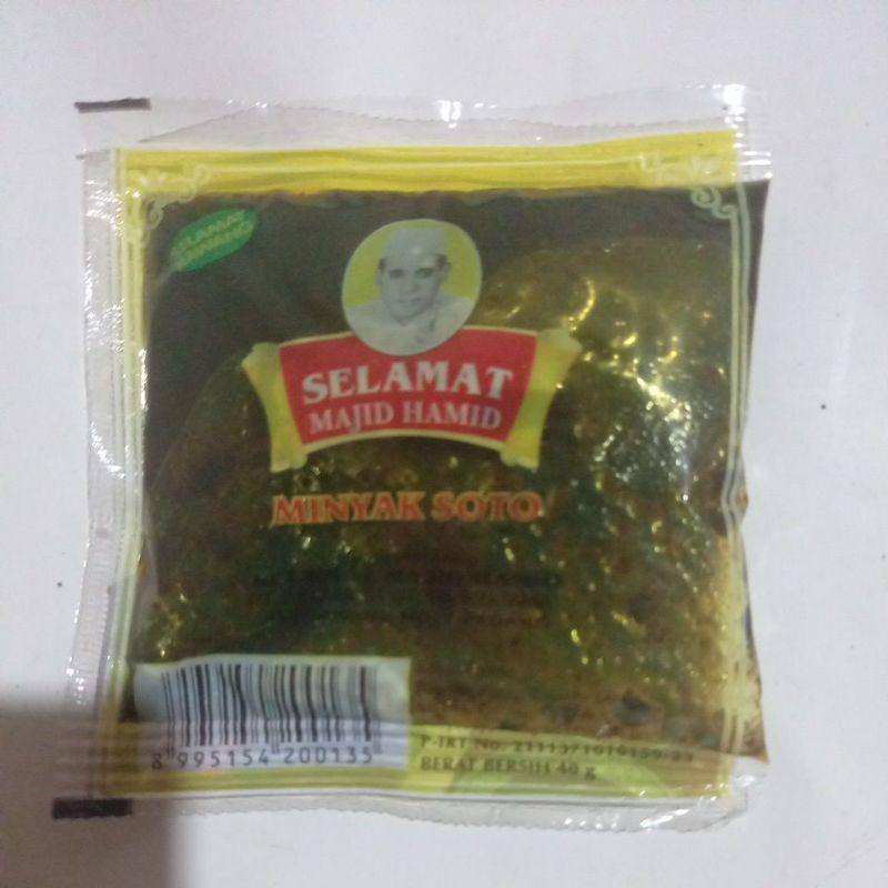 

Bumbu Minyak Soto Padang Selamat 200 Gram | 5 Pcs Instan