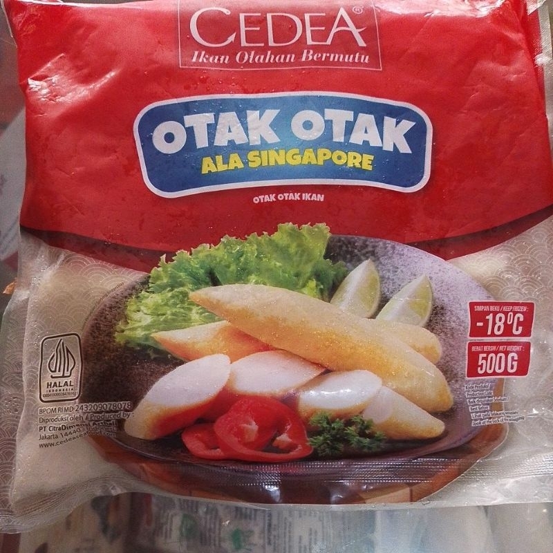 

CEDEA OTAK OTAK SINGAPURE 500G