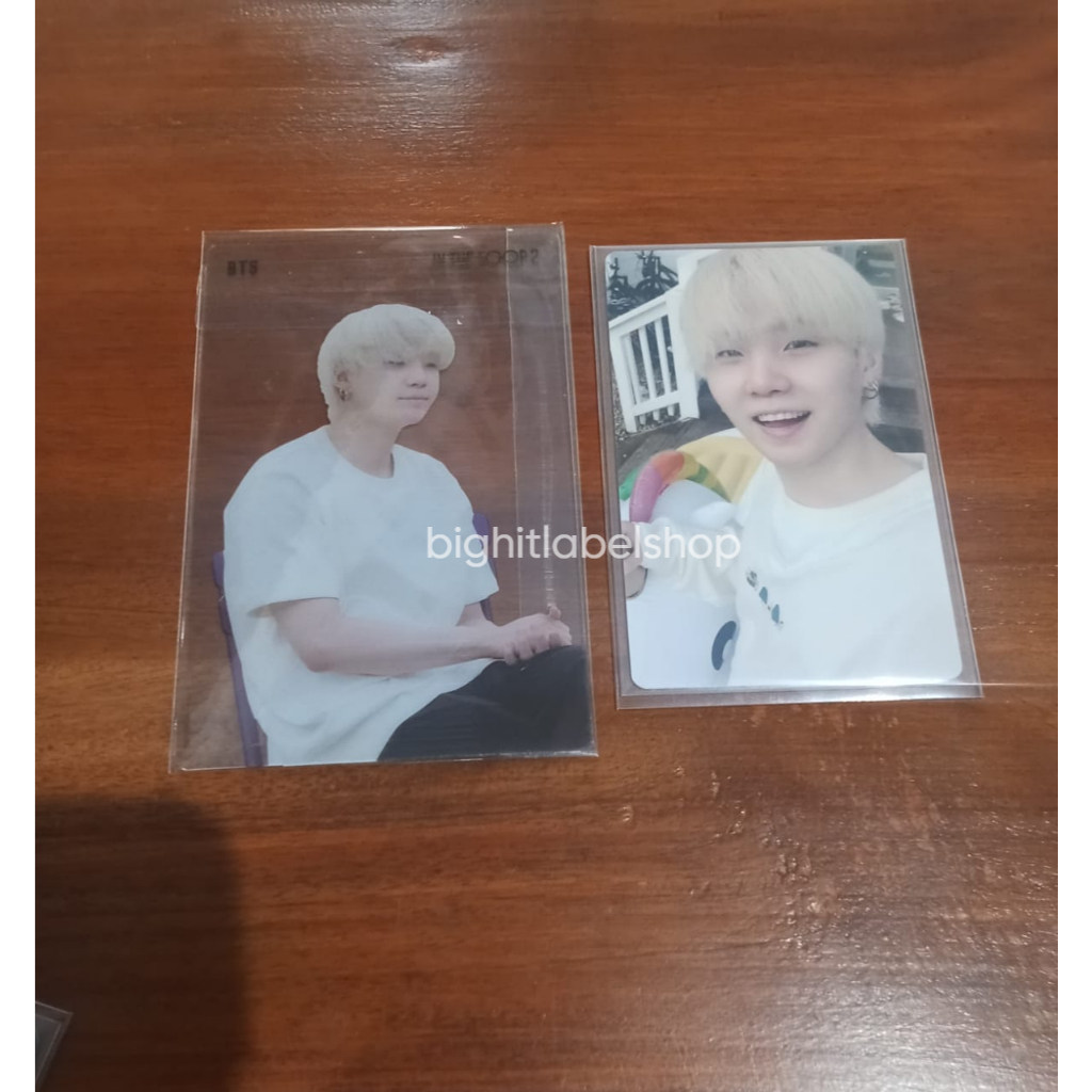 [READY STOCK] PC SUGA YOONGI IN THE SOOP SEASONS 2 - SET [BACA DESKRIPSI]