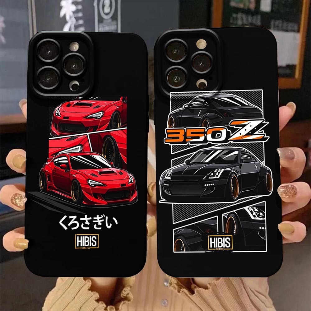 (AT08)Casing iphone 11 Case iphone 13 Case Iphone 7 plus Casing Iphone Xs Iphone 6 6s Plus 7 8 Plus 