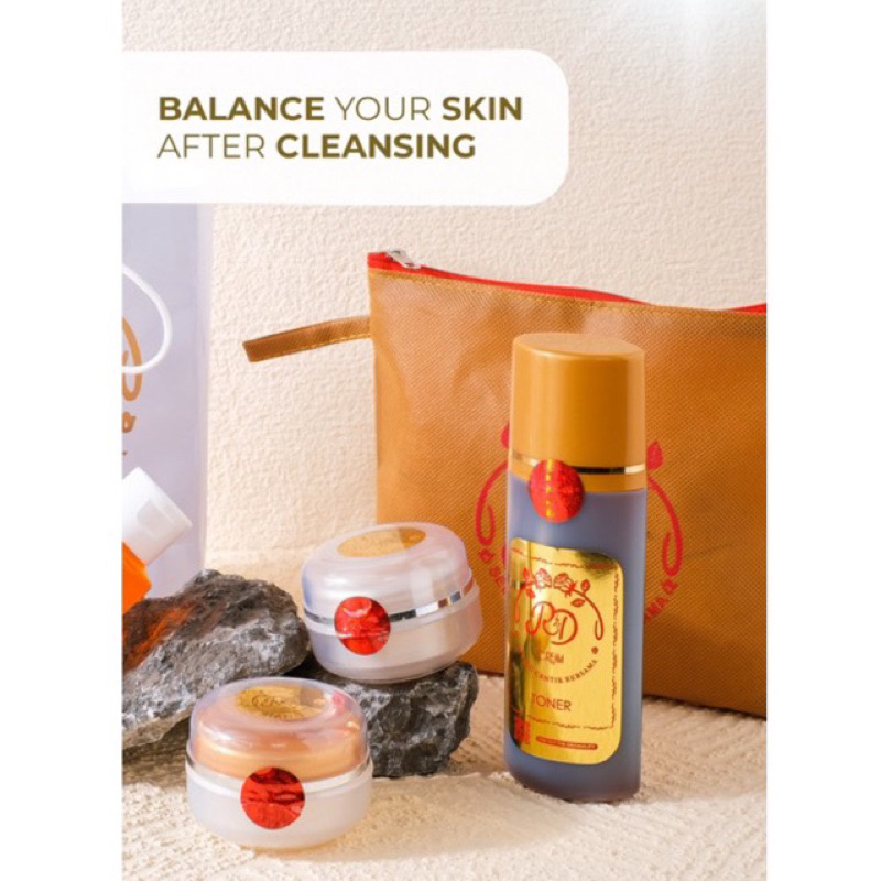 TERLARIS-PAKET CREAM RD GOLD 30gr Kemasan Lama | RD123 | Rde Glow by Rinna Diazella | Cerah dalam 14