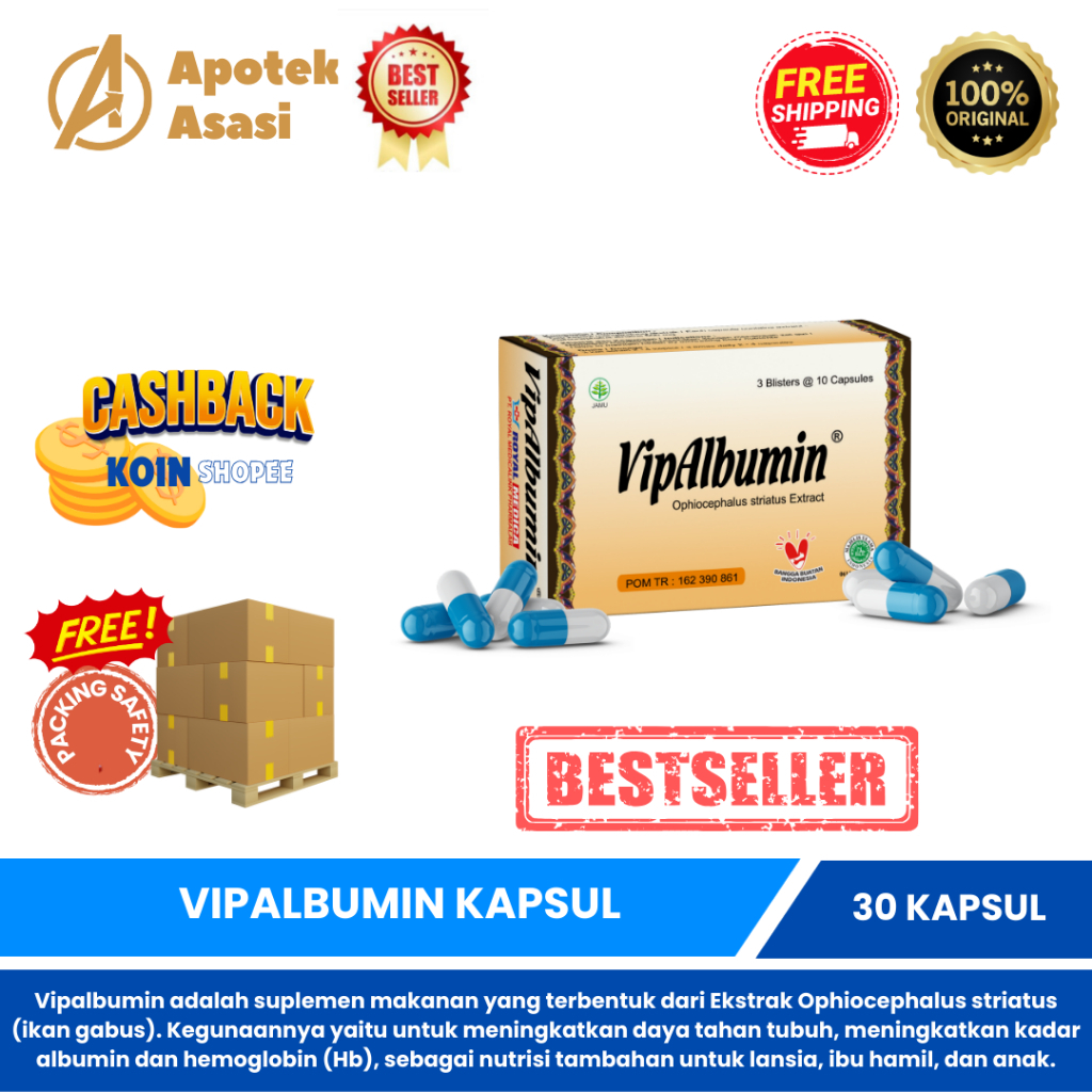 

Vipalbumin 500 Mg Caps
