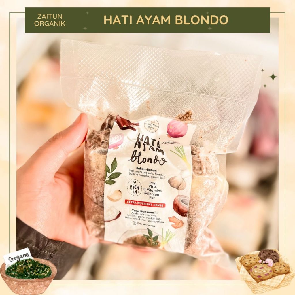 

Hati ayam blondo | Chicken skin patty | Lauk pauk broth mama | Broth Mama | Menu NDF | Menu mpasi | Lauk pauk anak | Organik | Real food