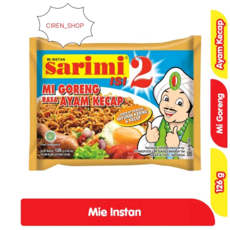 

SARIMI ISI 2 MIE GORENG