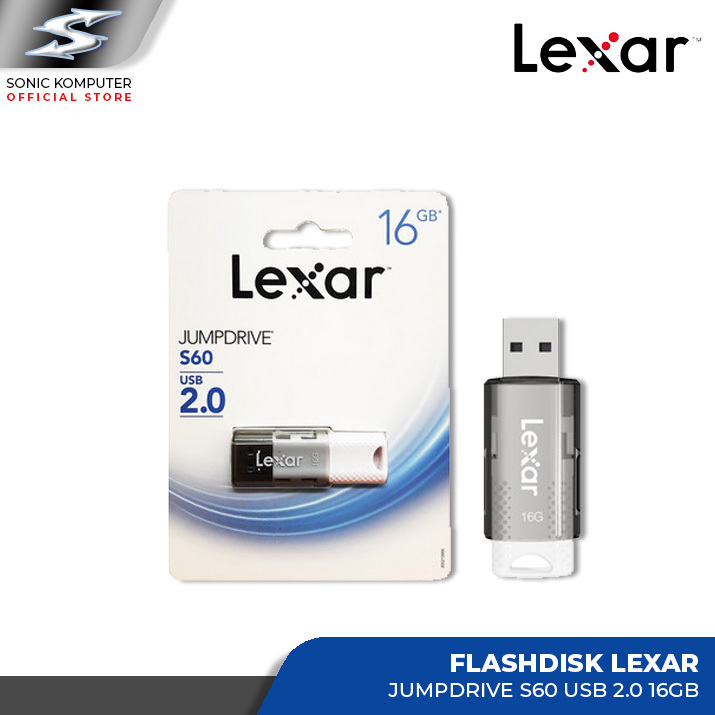 Flashdisk Lexar Jump Drive S60 16Gb 32Gb Usb 2.0