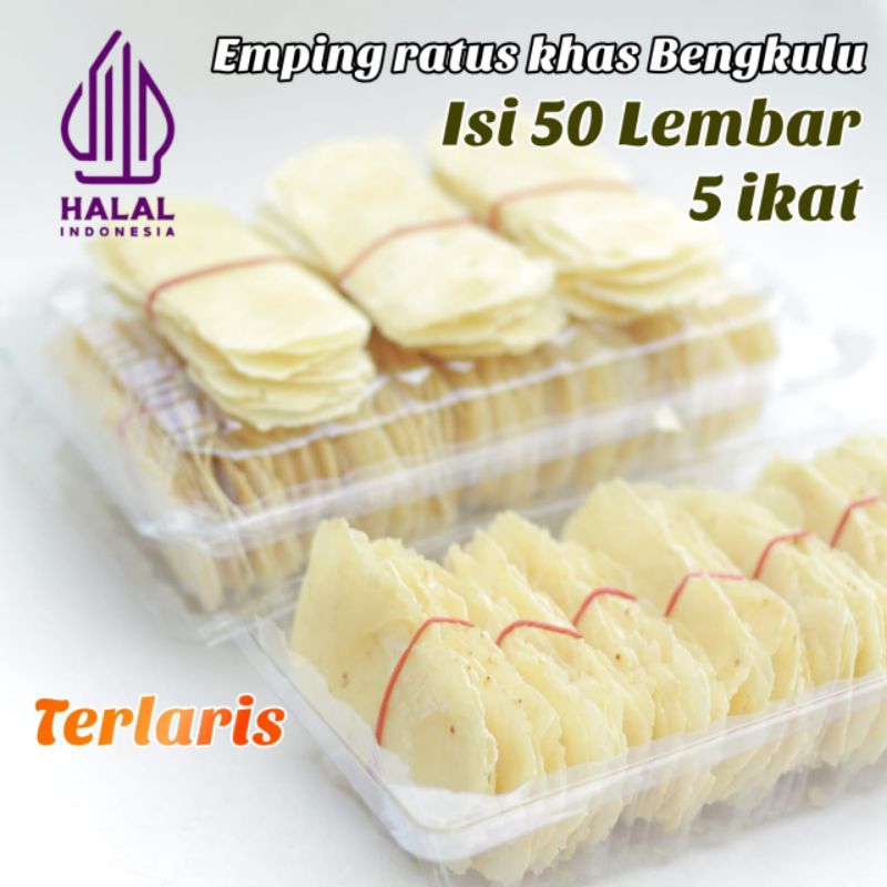 

Emping ratus melinjo tipis isi 5 ikat / 50 lembar khas bengkulu Emping melinjo tipis oleh oleh khas bengkulu Emping ratus melinjo makanan khas bengkulu