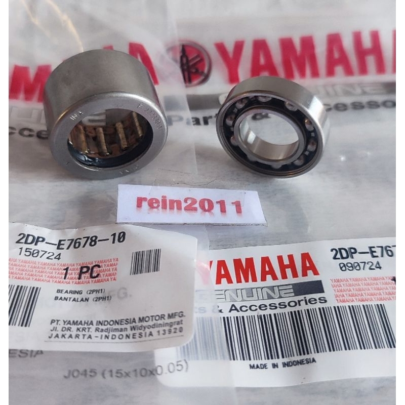 BEARING LAHER PULLY PULI NMAX AEROX MIO M3 ASLI ORI YAMAHA 2DP E7678 10 & 2DP E7678 00