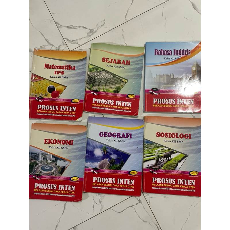 Buku Inten Materi kelas 10-12 soshum/IPS