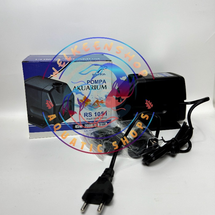 Rosston 105 Kandila ORCA 105 RS 105 Low Watt Eco Power Aquarium Water Pump Pompa Air Kolam Roston Ka