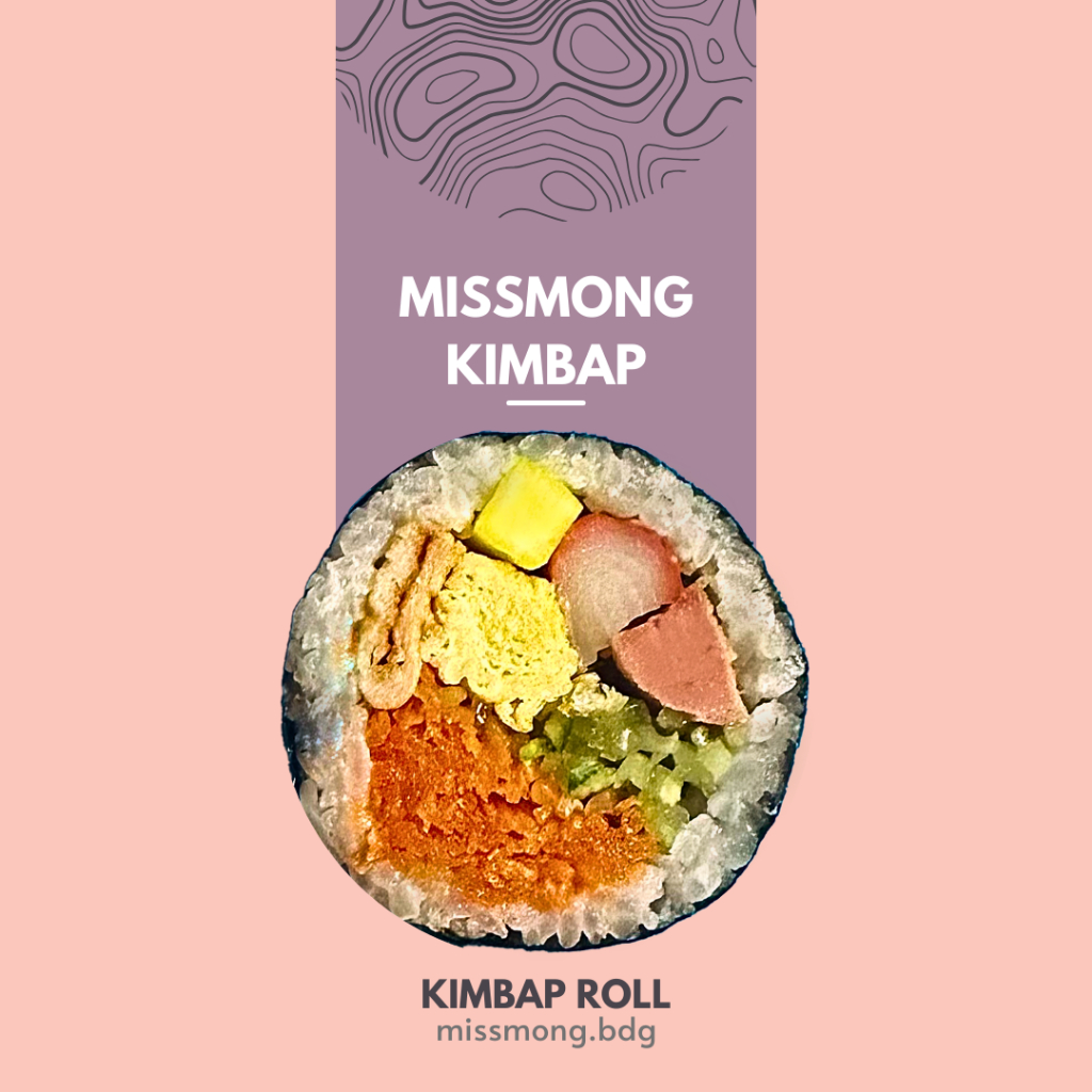 

BANDUNG AREA ONLY!! MISSMONG Kimbap - MONG Original Kimbap Roll Korean Food Halal