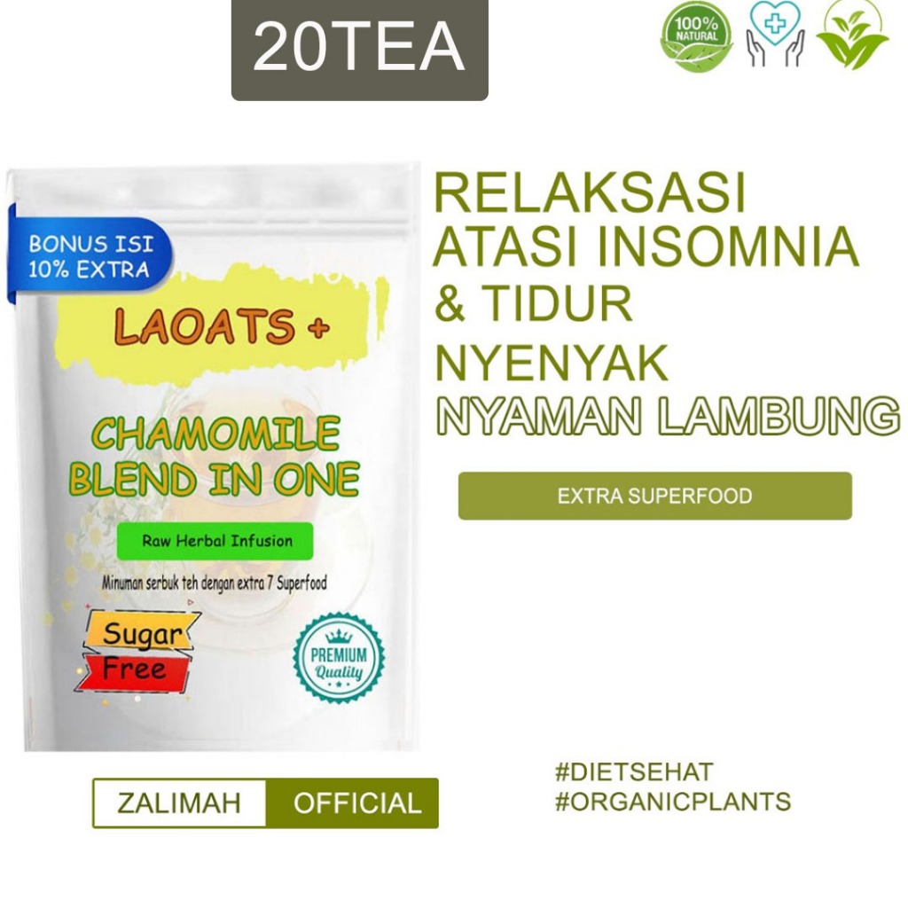 

Teh Chamomile Camomile Tea Chamomile Asam Lambung Camomile Tea Bag Teh Chamomile Celup Penurun Berat Badan Minuman Diet Laoats