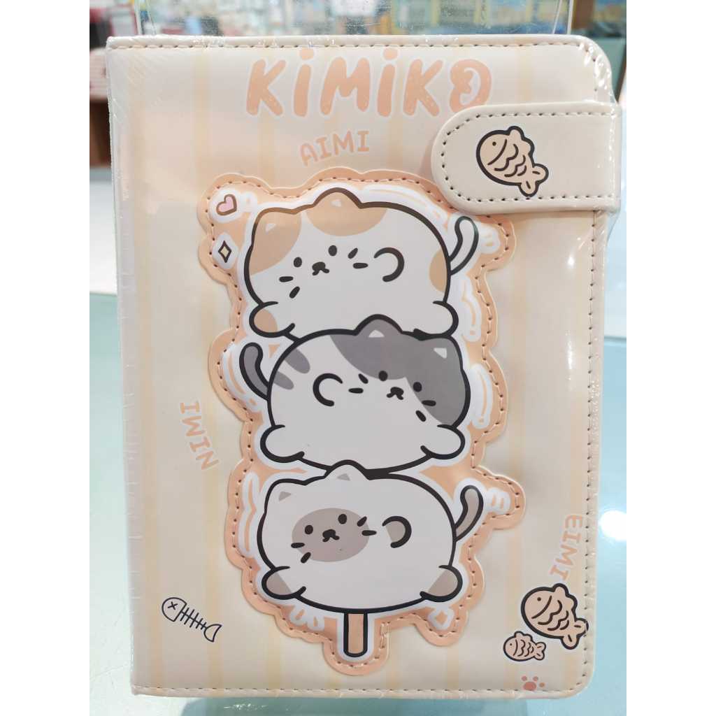 

Gramedia Mal Pekanbaru - (Original) Kako Kimiko Cat Magnetic Buckle Notebook A5 Yellow