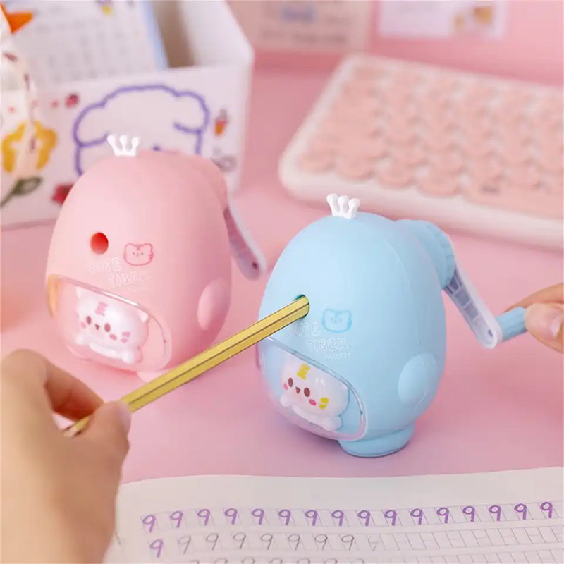 

HD Serutan Pensil Putar Bentuk/Rautan Meja/Peruncing/Sharpener