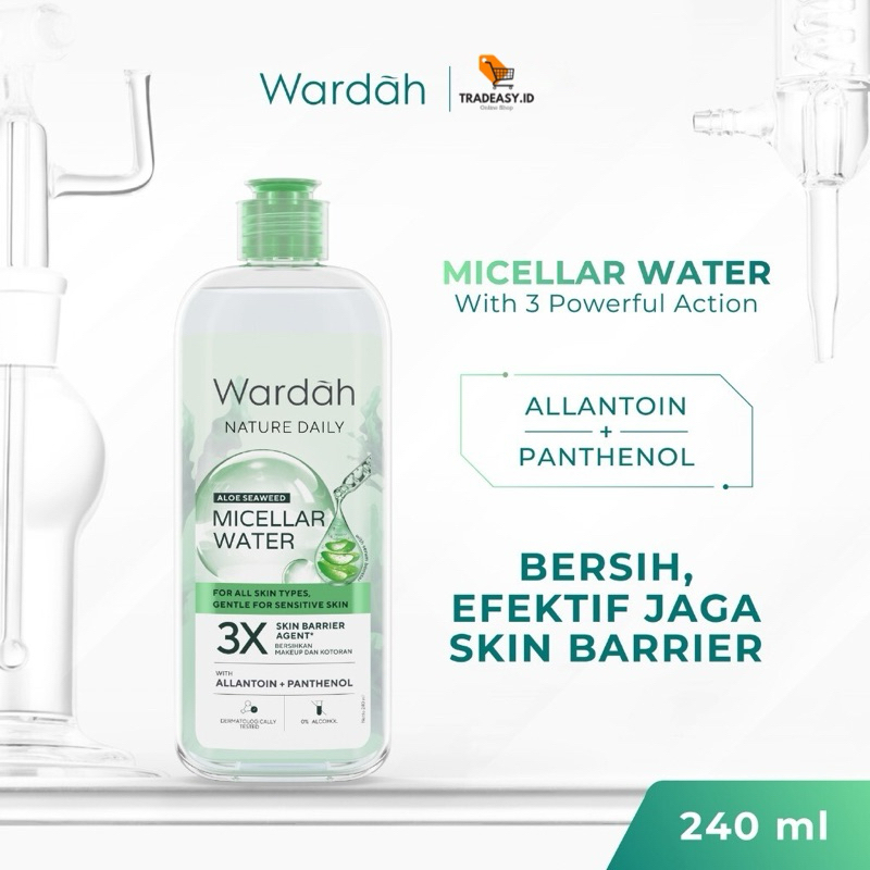 Wardah Seaweed Micellar Water | Pembersih Make Up Wardah