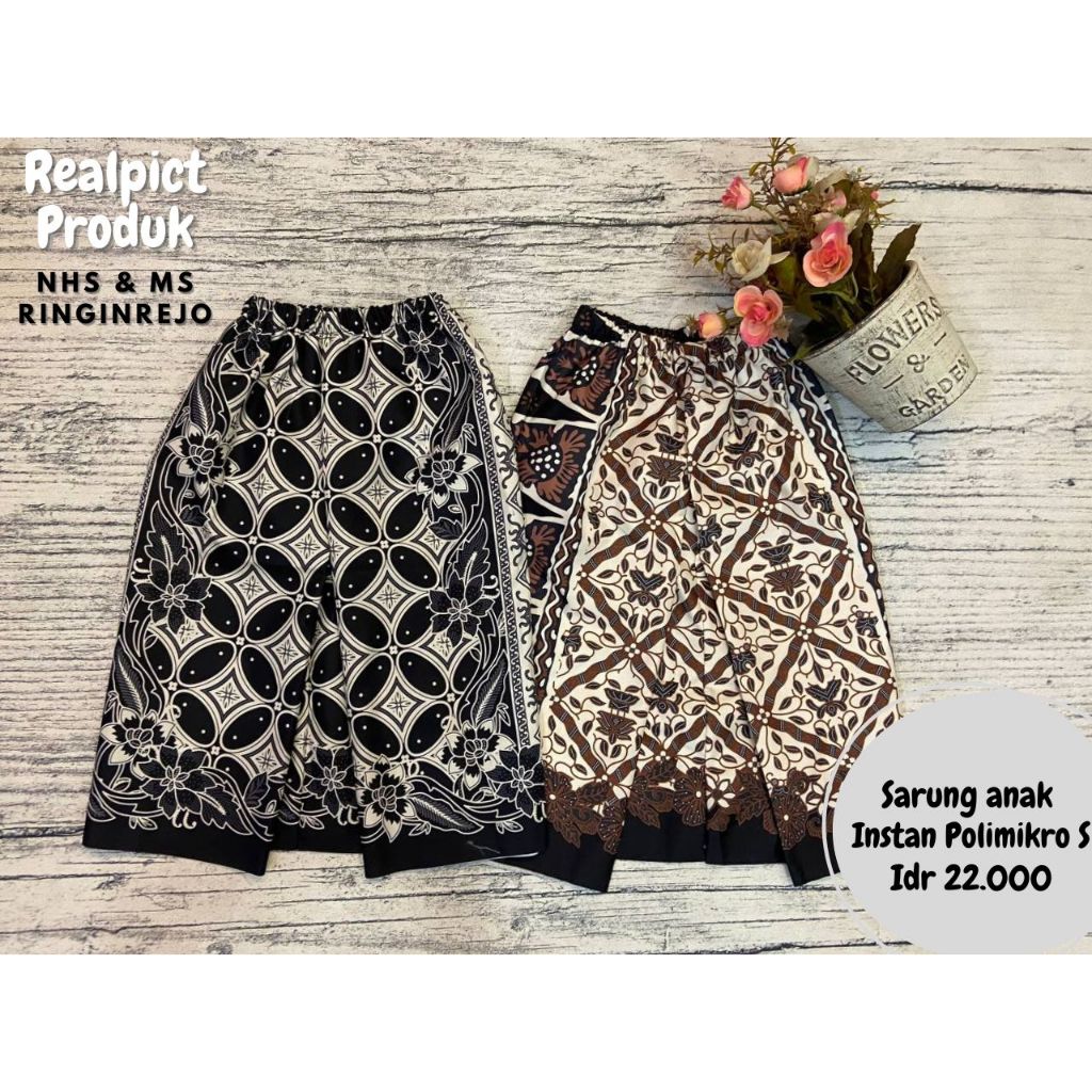 SARUNG ANAK INSTAN BATIK POLIMIKRO / SARUNG ANAK / SARUNG ANAK INSTAN / SARUNG ANAK POLIMIKRO / SARU